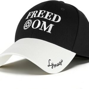 Baseball Cap Freedom Embroidered Dad Hat